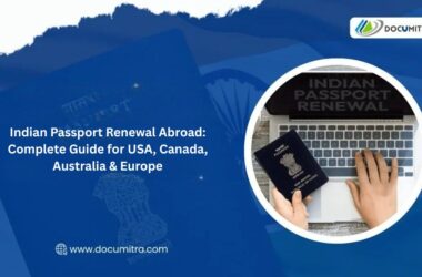 Indian passport renewal process abroad 2025 infographic